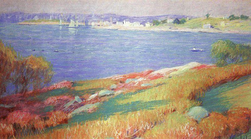 Wendel, Theodore Gloucester Harbor oil painting image